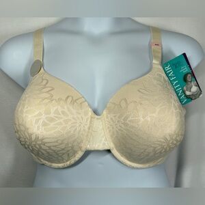 NWT Vanity  Fair Beauty Back Bra Cream